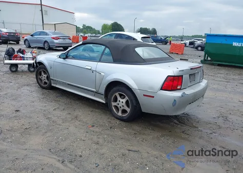 2001 Ford Mustang из США, поврежденный, VIN 1FAFP44461F132453